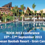 Save the Date - RDO4 2013 Conference